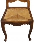 Dining Chairs French Country Farmhouse Oak Rattan Set 6 Vintage 1930