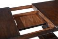 Pastry Table Tuscan Italian Extending Oval Top Butterfly Leaf Rustic Pecan Wood