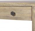 Side Table Rectangular Wide Tapered Feet Oblong Rectangle Tapering Brass