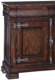 Sideboard Philippe Rustic Pecan Solid Wood French Cremone 4 Doors 4 Drawers