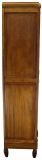 Armoire Art Deco 1920 Antique French Walnut Wood Bakelite Plastic Accents Mirror