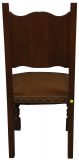Dining Chairs French Renaissance Winged Lions Griffins Carved Oak Vintage Set 6