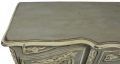 Sideboard French Country Farmhouse Oak Distressed Gray Painted Antique 1900