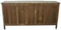 Sideboard French Country Farmhouse Oak Distressed Gray Painted Antique 1900