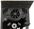 Brittany Buffet Antique French 1900 Chestnut Carved Figures Ship Wheels 2-Door