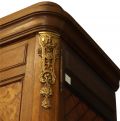 Armoire Louis XVI Antique French Mahogany Rosewood Inlay Satinwood Marquetry 