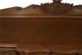 Sideboard Louis XV Rococo Vintage French Oak 4-Door 98 Inches Wide Server