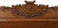 Sideboard Louis XV Rococo Vintage French Oak 4-Door 98 Inches Wide Server