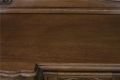 Sideboard Louis XV Rococo Vintage French Oak 4-Door 98 Inches Wide Server