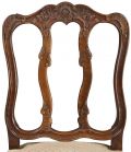 Dining Chairs Louis XV Rococo Sage Mauve Upholstery Antique French Walnut Set 8