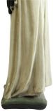 Sculpture Statue Religious St. Therese Saint Chalkware French 1900