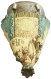 Antique Sculpture Statue Religious Madonna Chalkware