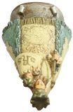 Antique Sculpture Statue Religious Madonna Chalkware