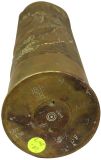 Antique Shell Case Vase Trench Art Militaria Dove In Flight Vive La Paix 1919