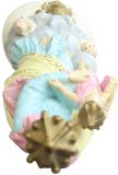 Sculpture Statue Religious Madonna Our Lady of Victory Chalkware French 1900