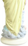 Sculpture Statue Religious Madonna Our Lady of Victory Chalkware French 1900