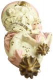 Statue Religious Madonna Our Lady of Victory French Chalkware Antique Sculpture