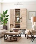 JONATHAN CHARLES ARTISAN Coffee Table Rococo Rectangular Scrolling Openwork