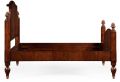 JONATHAN CHARLES BUCKINGHAM Bed Plantation Twist Turned Fluted Posts Four Post