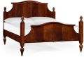 JONATHAN CHARLES BUCKINGHAM Bed Plantation Twist Turned Fluted Posts Four Post