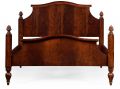 JONATHAN CHARLES BUCKINGHAM Bed Plantation Twist Turned Fluted Posts Four Post