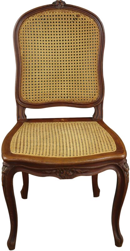 Vintage cane dining chairs deals