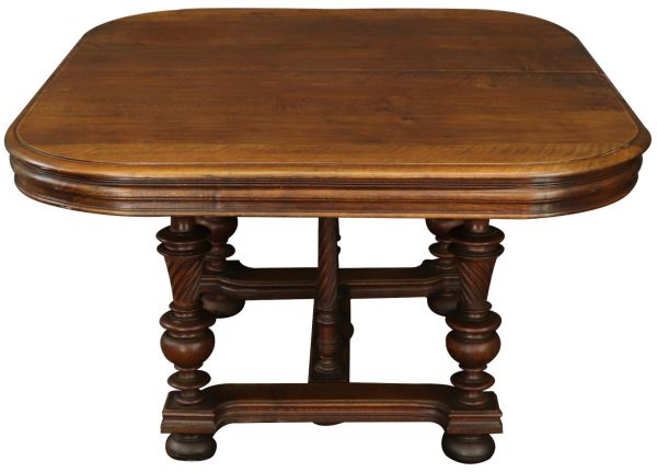 Antique Dining Table Henry II Renaissance Walnut