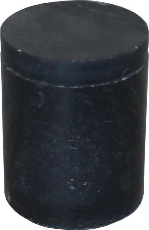 Canister Black Marble