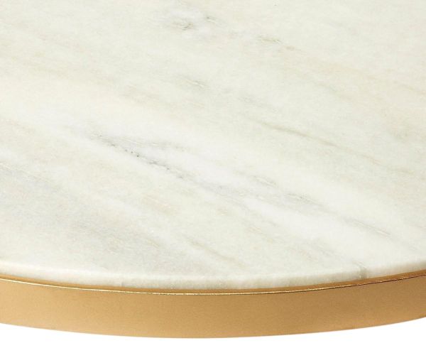 Coffee Table Cocktail Contemporary White Distressed Gold Brass Cream Pine Gray