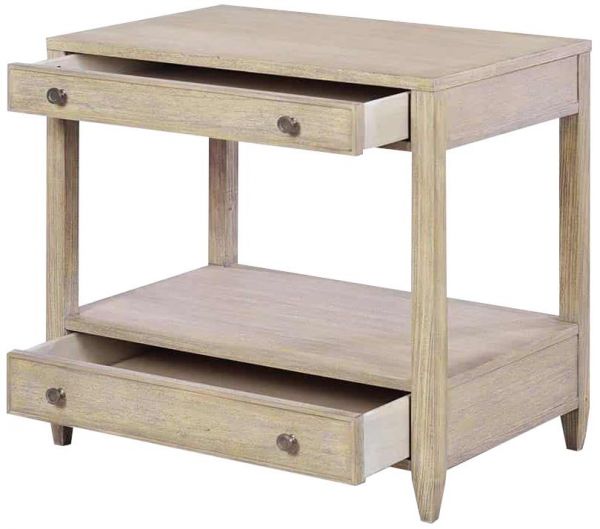 Side Table Rectangular Wide Tapered Feet Oblong Rectangle Tapering Brass
