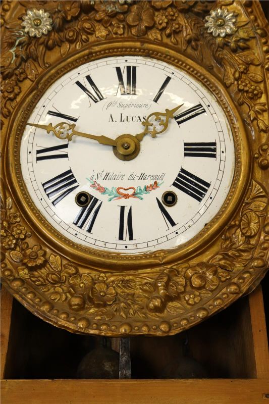 Grandfather Clock French Country A Lucas St Hilaire du Harcouet Superior Antique