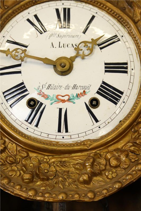 Grandfather Clock French Country A Lucas St Hilaire du Harcouet Superior Antique