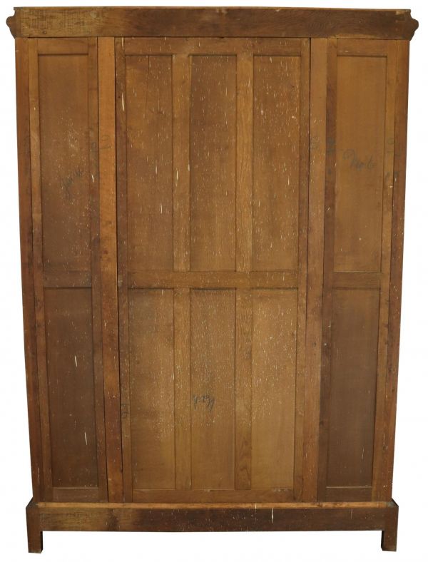 Armoire Louis XVI Antique French Mahogany Rosewood Inlay Satinwood Marquetry