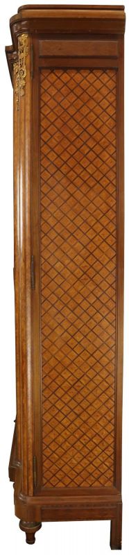 Armoire Louis XVI Antique French Mahogany Rosewood Inlay Satinwood Marquetry