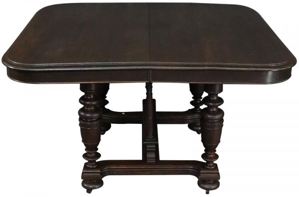 Table Henry II Renaissance Antique French 1900 Oak Wood