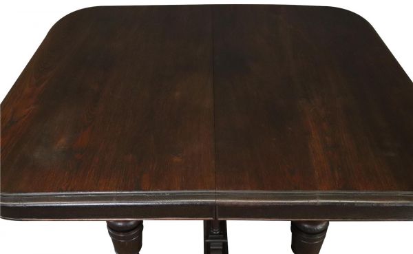 Table Henry II Renaissance Antique French 1900 Oak Wood