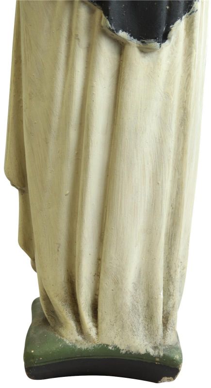 Sculpture Statue Religious St. Therese Saint Chalkware French 1900