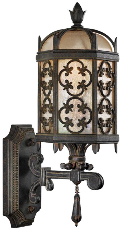 COSTA DEL SOL Wall Sconce Extra Small 1-Light Marbella Iridescent Textured