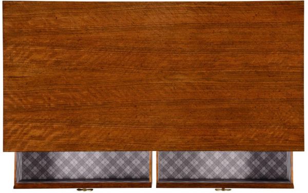 JONATHAN CHARLES ALEXANDER JULIAN Chest of Drawers Light Walnut Marquetry Cast