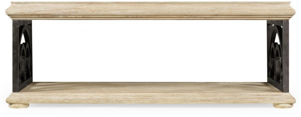 JONATHAN CHARLES ARTISAN Coffee Table Rococo Rectangular Scrolling Openwork