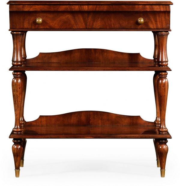 JONATHAN CHARLES Nightstand Medium Antique Mahogany