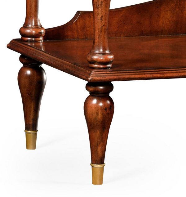 JONATHAN CHARLES Nightstand Medium Antique Mahogany