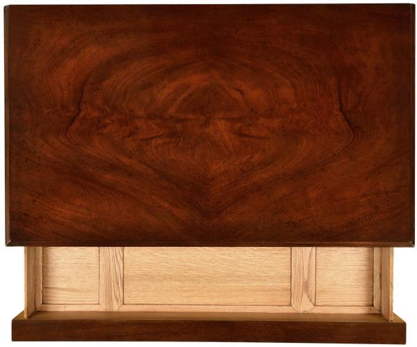 JONATHAN CHARLES Nightstand Medium Antique Mahogany