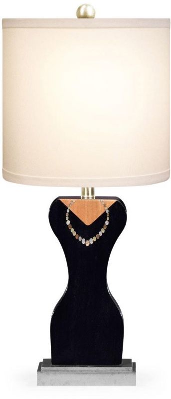 JONATHAN CHARLES ALEXANDER JULIAN Table Lamp 3-Light Waxed Natural Acacia 40