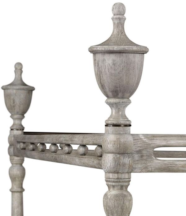 JONATHAN CHARLES WILLIAM YEOWARD Bed King Grayed Oak Gray