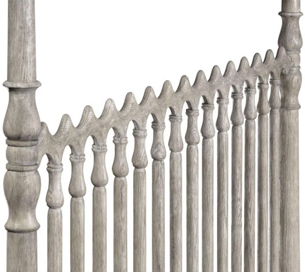JONATHAN CHARLES WILLIAM YEOWARD Bed King Grayed Oak Gray