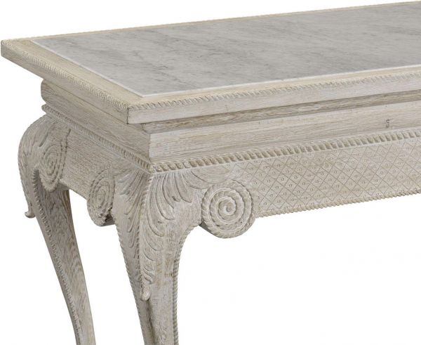 JONATHAN CHARLES WILLIAM YEOWARD HALL HOUSE Console Table Large Venetian White