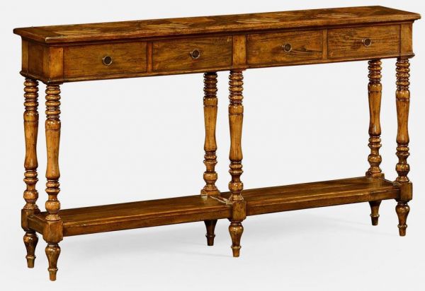 JONATHAN CHARLES JC EDITED-CASUALLY COUNTRY EDITED Console Dark Geometric Inlay