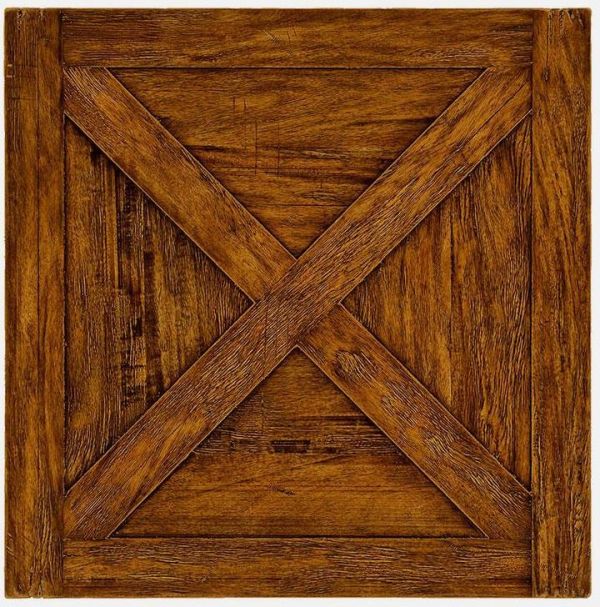 JONATHAN CHARLES JC EDITED-CASUALLY COUNTRY EDITED Side Table Panelled Top