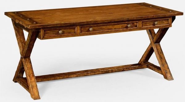 JONATHAN CHARLES JC EDITED-CASUALLY COUNTRY EDITED Desk X-Frame Support Mortice